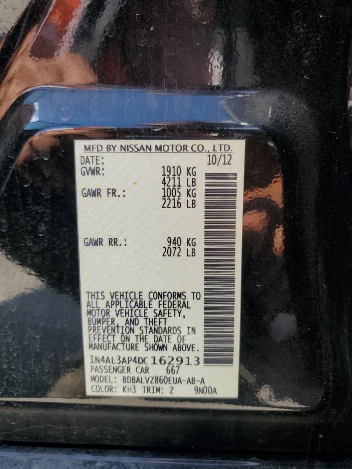 NISSAN ALTIMA 2018 VIN 1N4AL3AP4DC162913 photo 12