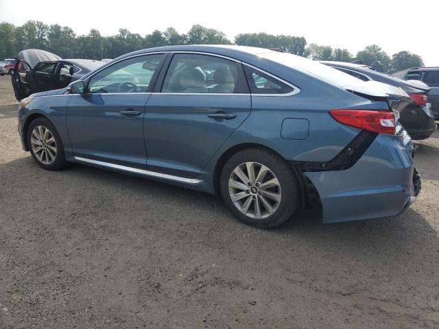  HYUNDAI SONATA 2017 Синий