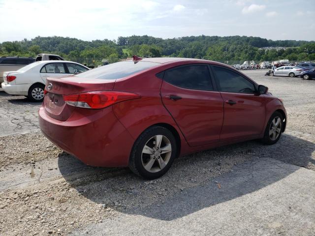 HYUNDAI ELANTRA 2013 Czerwony