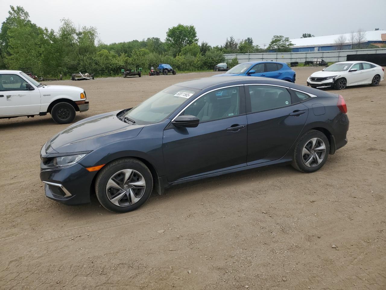 2020 Honda Civic Lx   de vânzare în Columbia Station, OH - Side