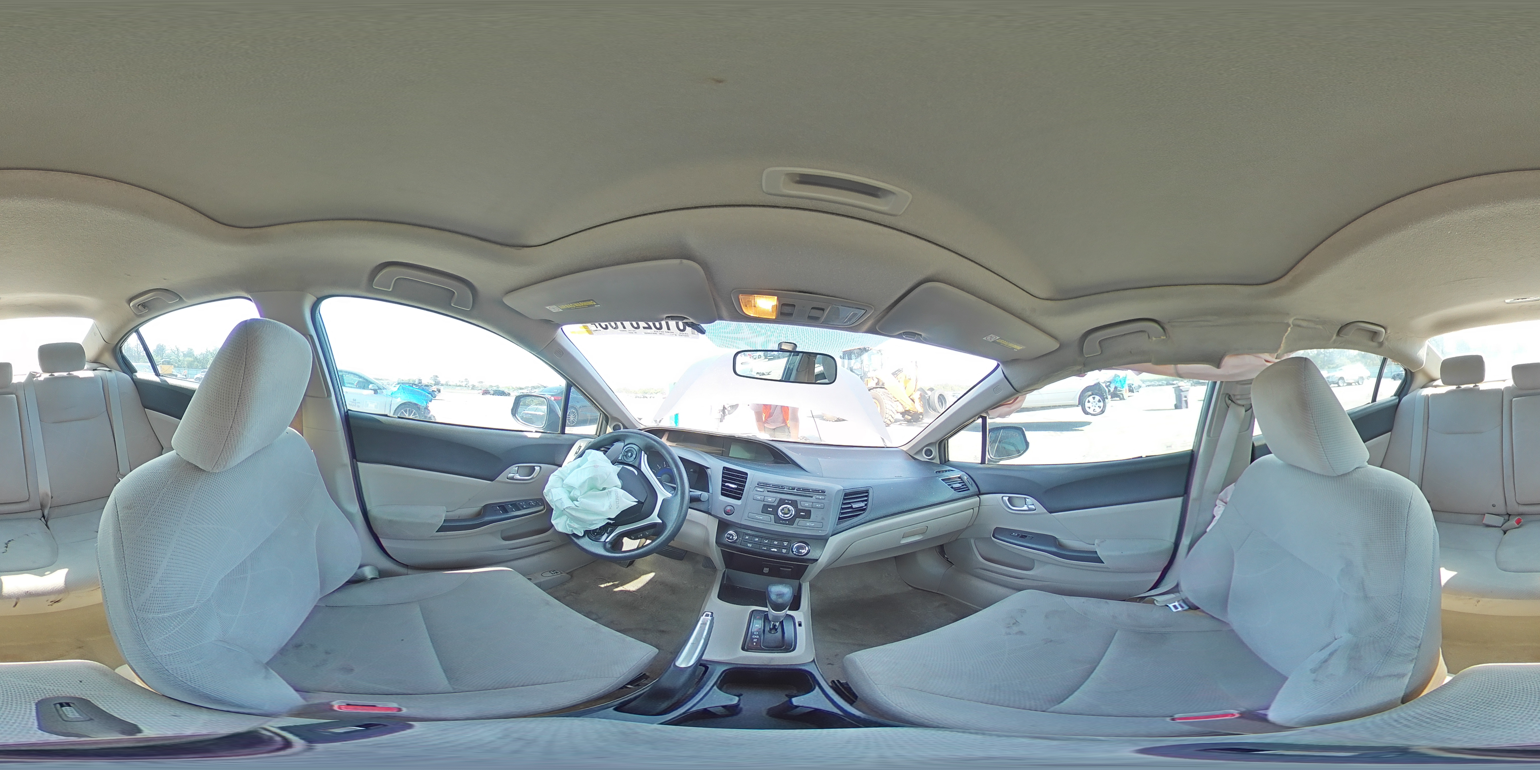 2012 Honda Civic Ex VIN: 19XFB2F83CE363241 Lot: 61020165