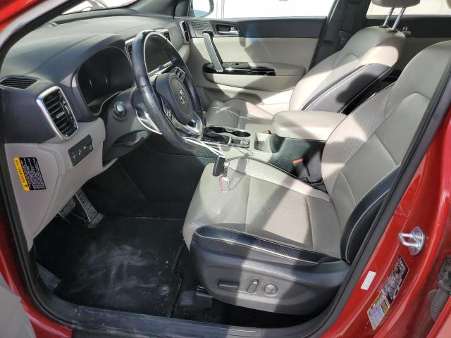  KIA SPORTAGE 2021 Красный