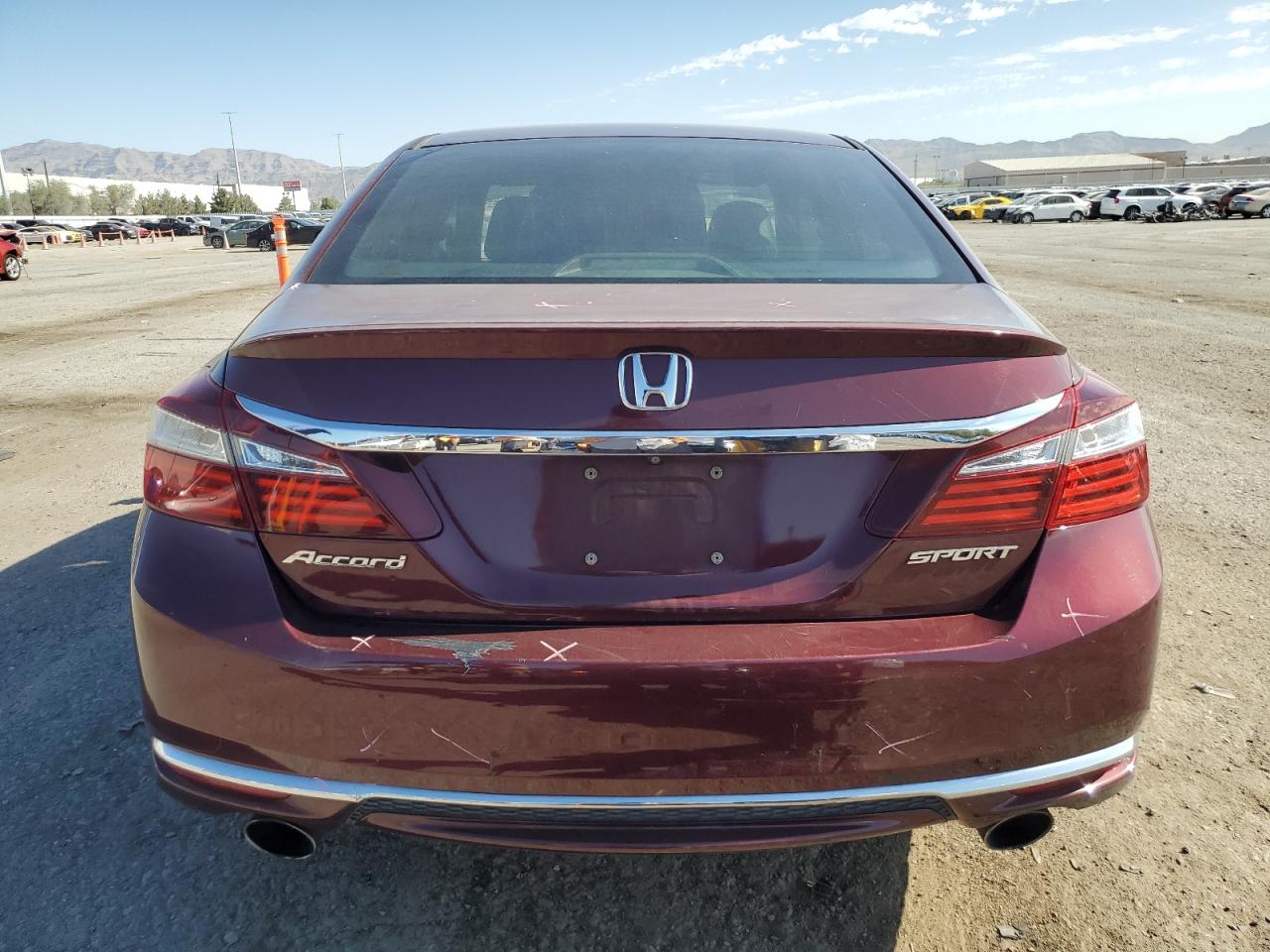 2016 Honda Accord Sport VIN: 1HGCR2F5XGA213674 Lot: 63100695