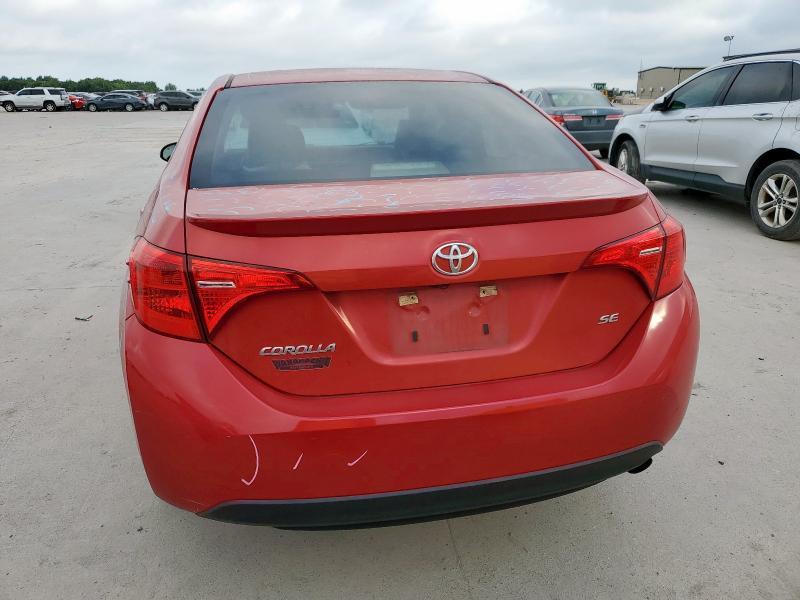  TOYOTA COROLLA 2019 Красный