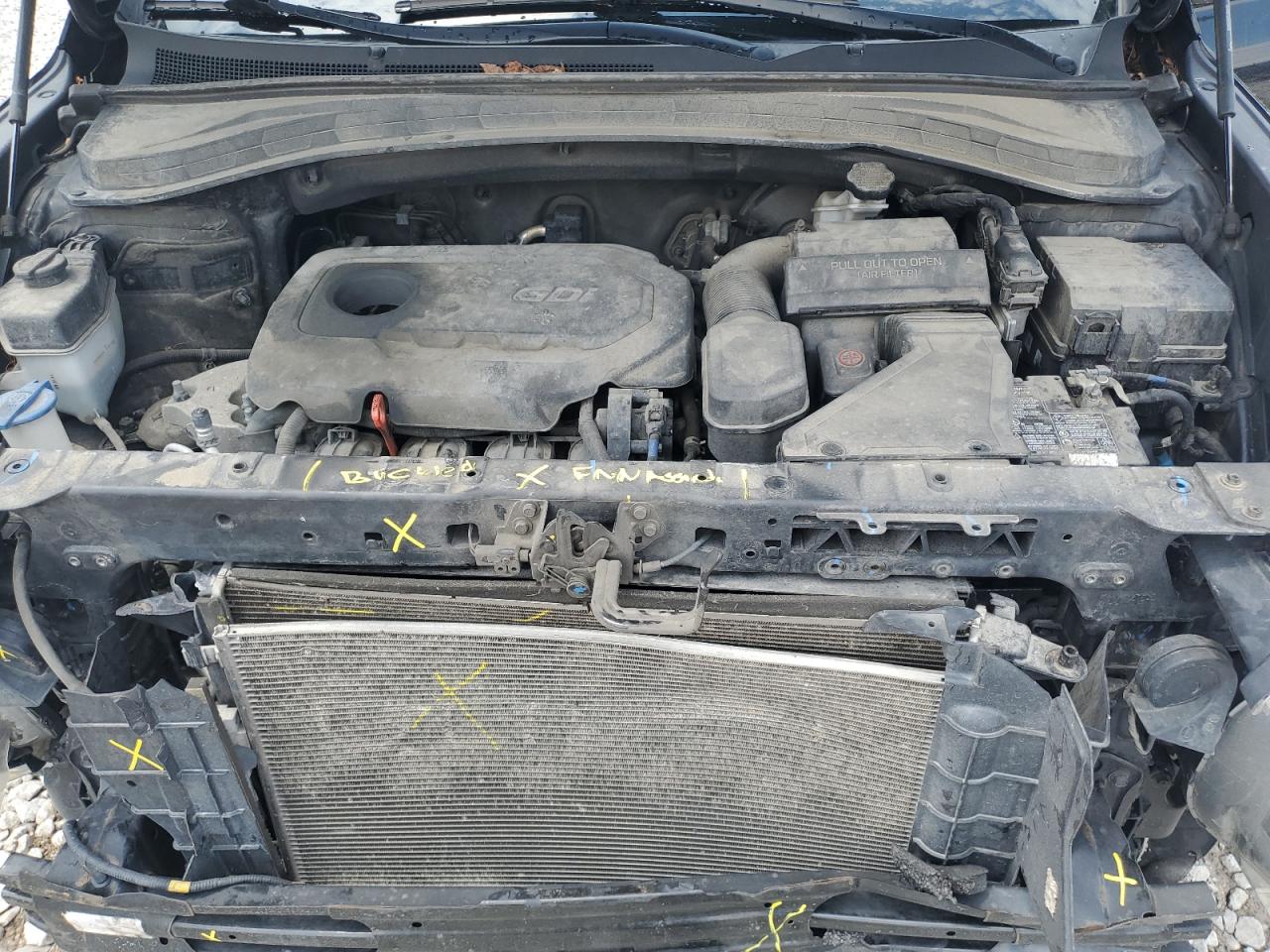 2019 Hyundai Santa Fe Se VIN: 5NMS2CAD6KH097116 Lot: 63056255