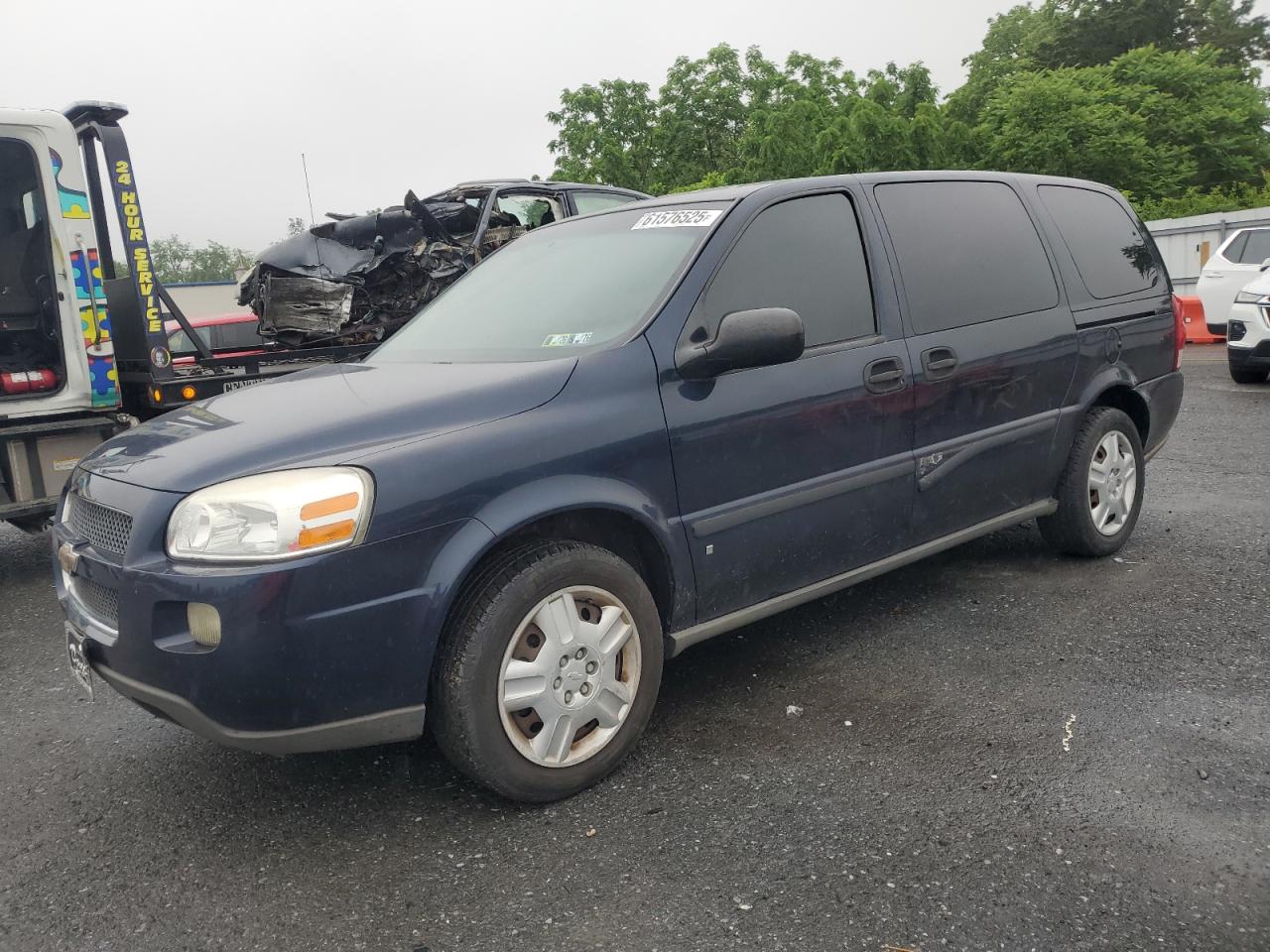 2007 Chevrolet Uplander Ls за продажба в Grantville, PA - Rear End