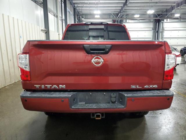  NISSAN TITAN 2017 Red