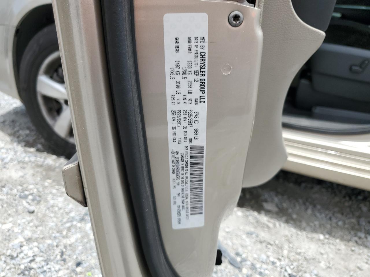 2013 Dodge Grand Caravan Crew VIN: 2C4RDGDG8DR568505 Lot: 62697405