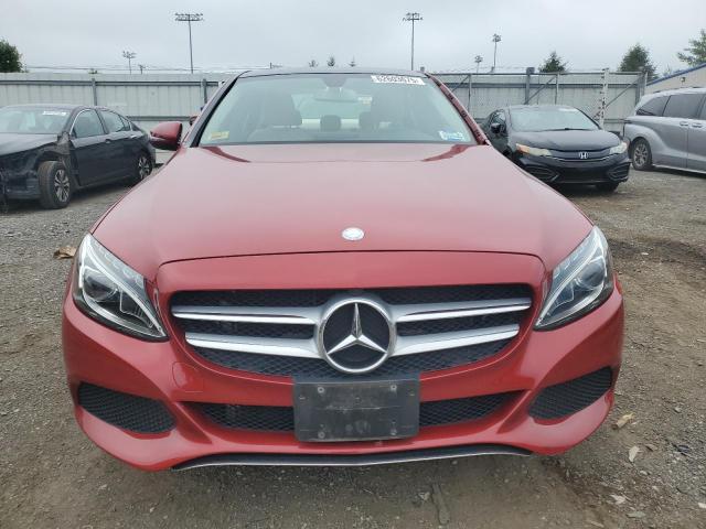  MERCEDES-BENZ C-CLASS 2017 Красный