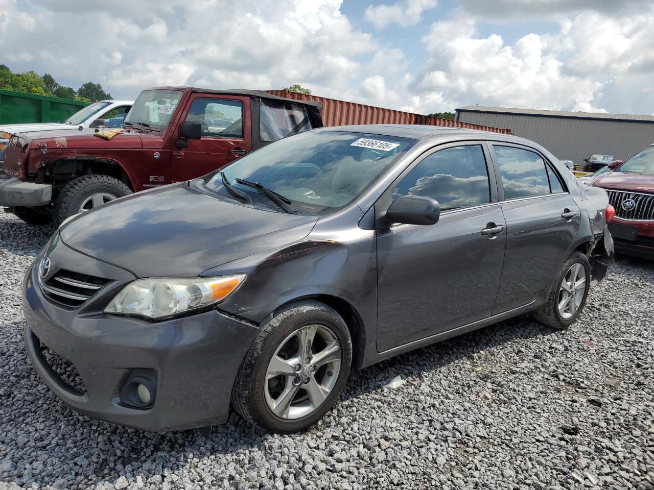 2013 Toyota Corolla Base للبيع في Hueytown، AL - Rear End