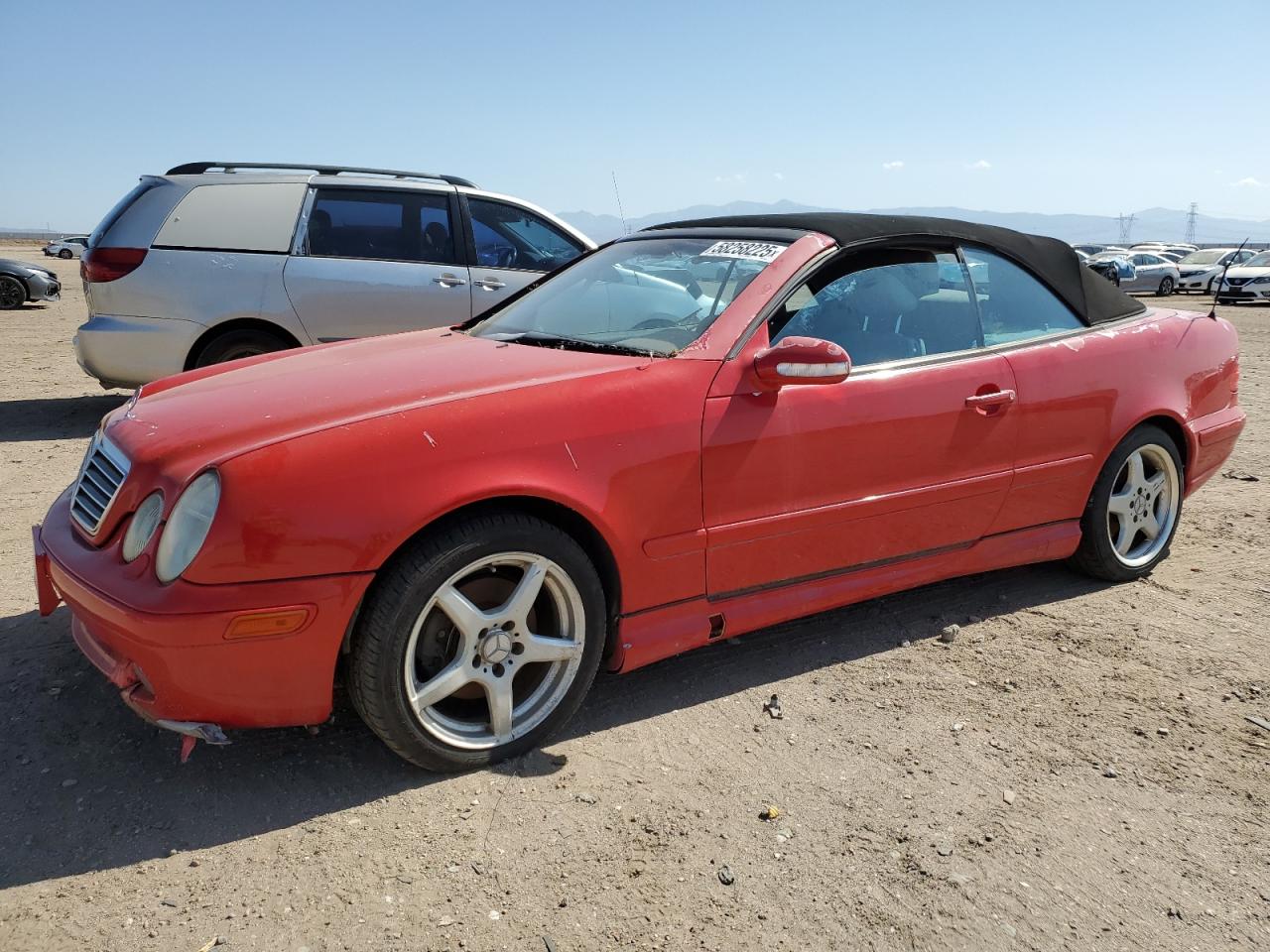 2002 Mercedes-Benz Clk 430 للبيع في Adelanto، CA - Mechanical