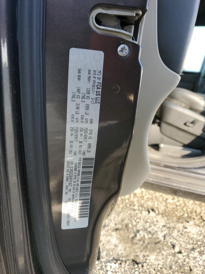 2017 Dodge Grand Caravan Sxt VIN: 2C4RDGCG6HR741817 Lot: 62665405