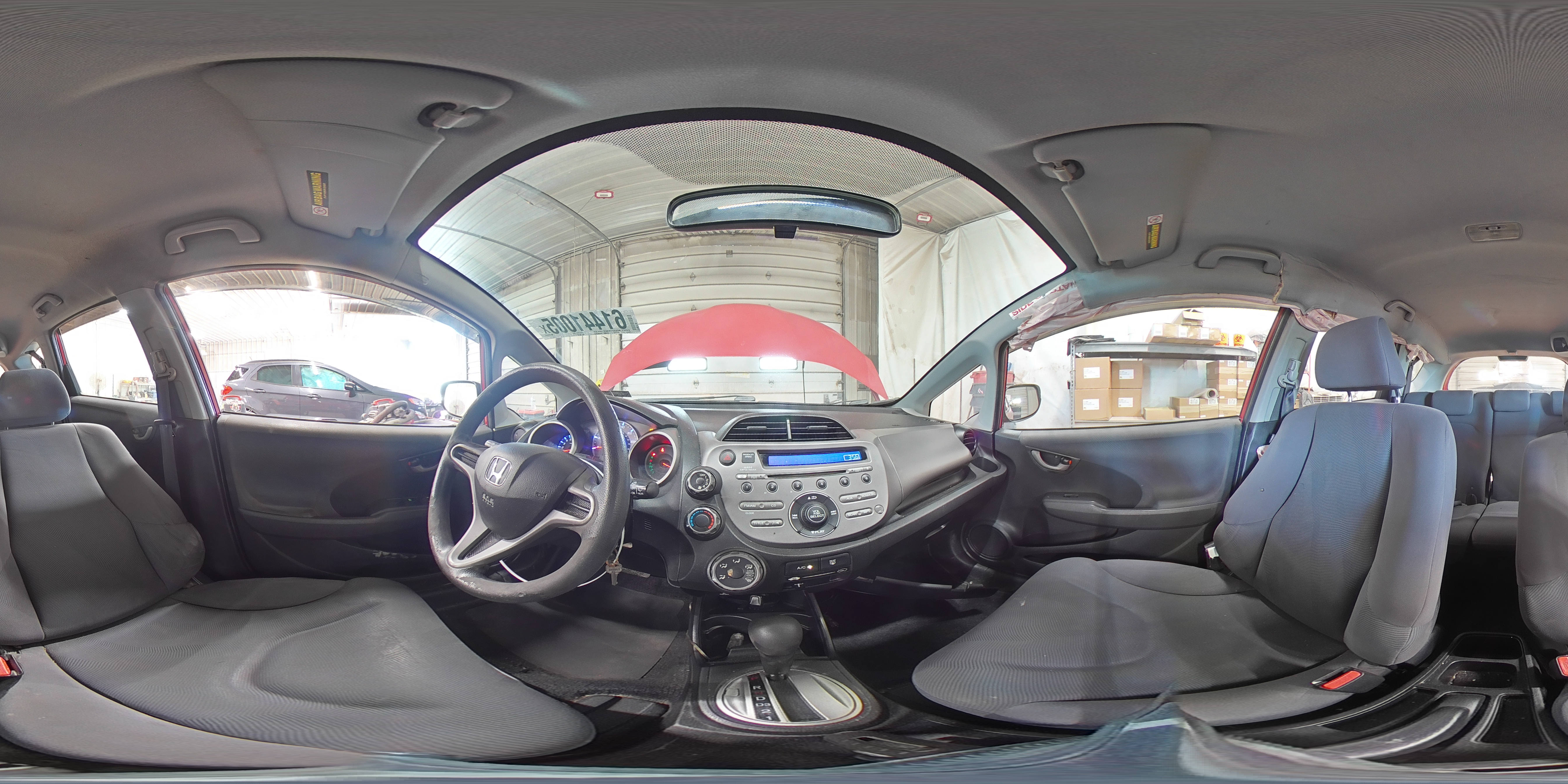 2010 Honda Fit VIN: JHMGE8H20AC009557 Lot: 61441005