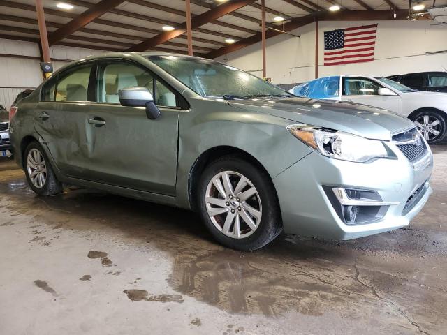  SUBARU IMPREZA 2016 Зеленый