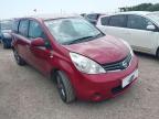 2011 NISSAN NOTE N-TEC for sale at Copart ROCHFORD