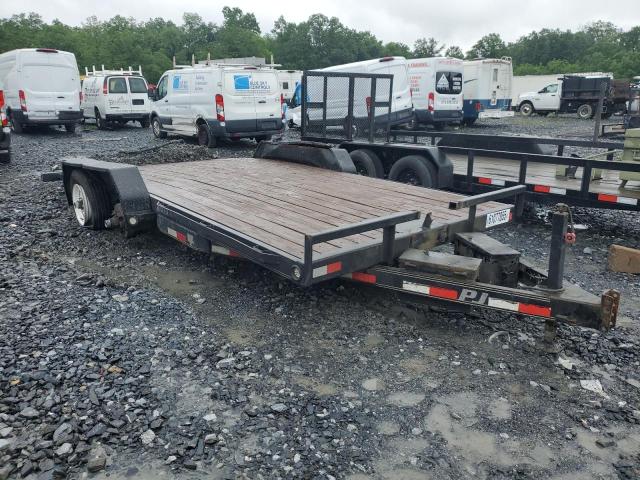 2015 Pj Trailers Tilt Deck Equipment Trailer