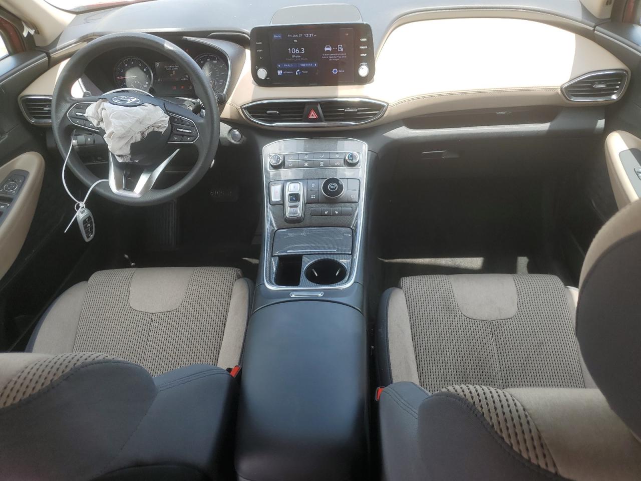 2022 Hyundai Santa Fe Sel VIN: 5NMS24AJ1NH399459 Lot: 62455785