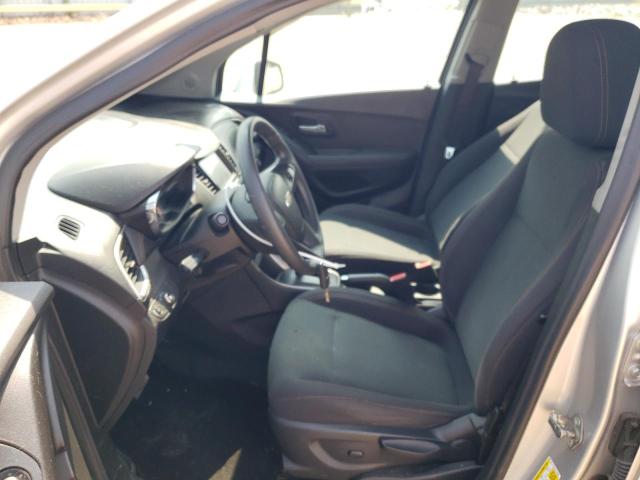  CHEVROLET TRAX 2017 Srebrny