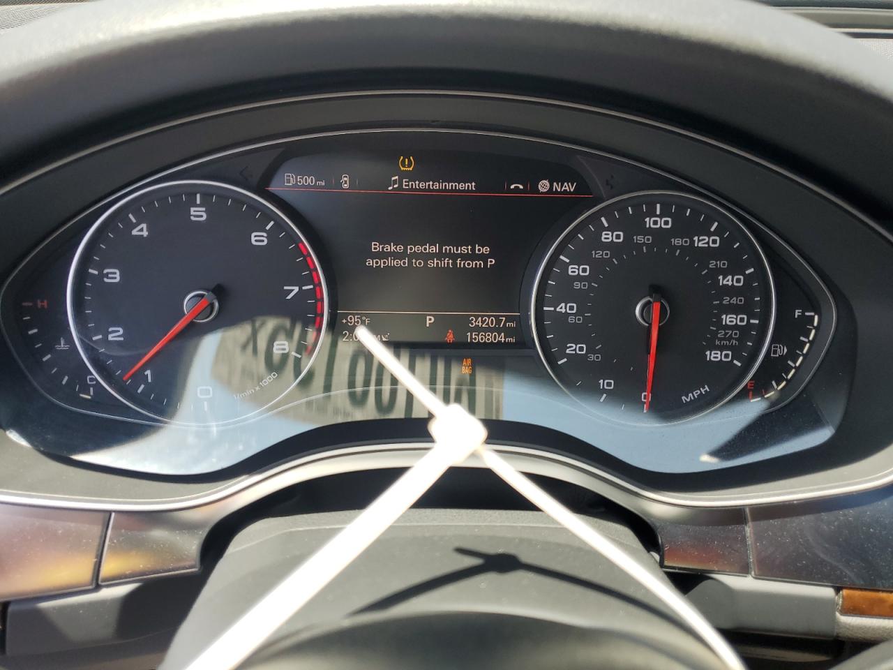 2012 Audi A6 Premium Plus VIN: WAUGGAFC0CN049141 Lot: 60166195