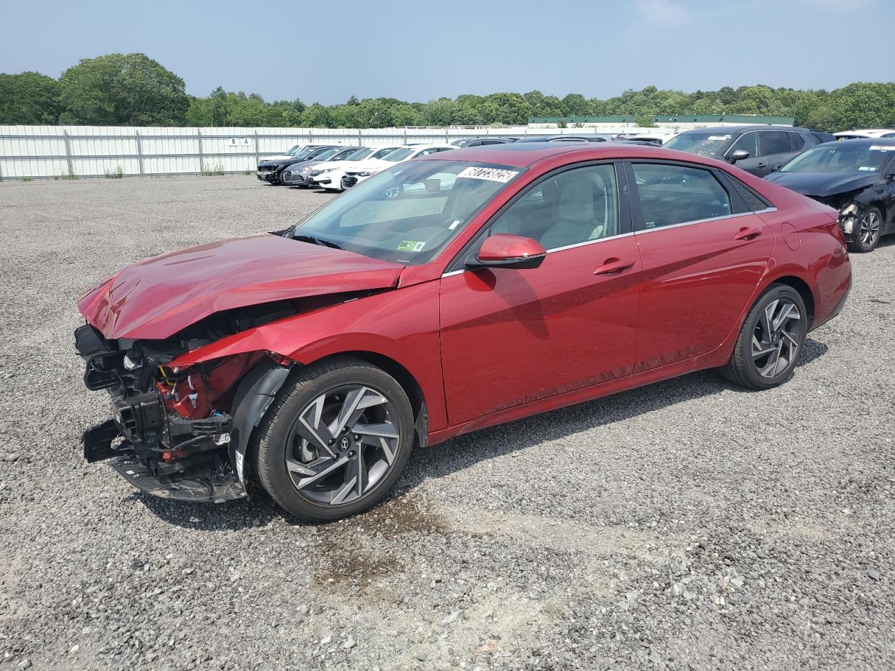 2025 Hyundai Elantra Limited na sprzedaż w Assonet, MA - Front End