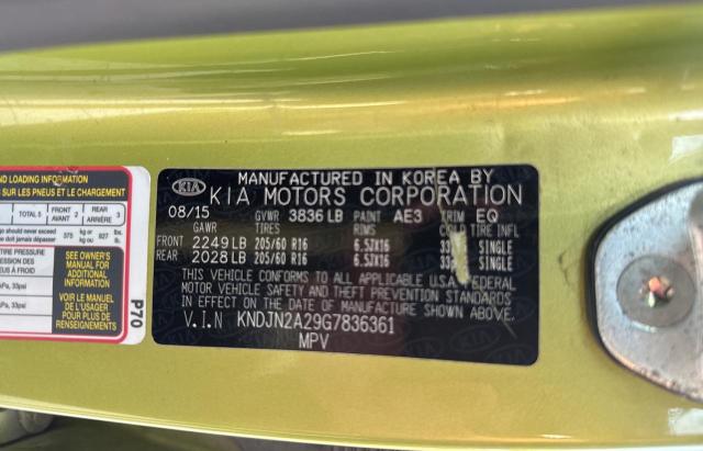 2016 KIA SOUL