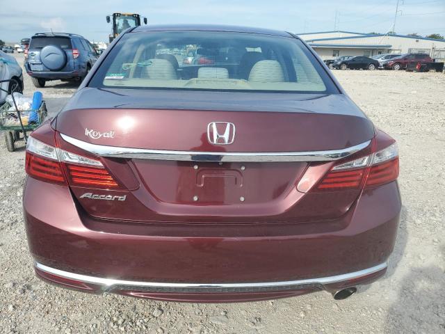 Седаны HONDA ACCORD 2017 Красный