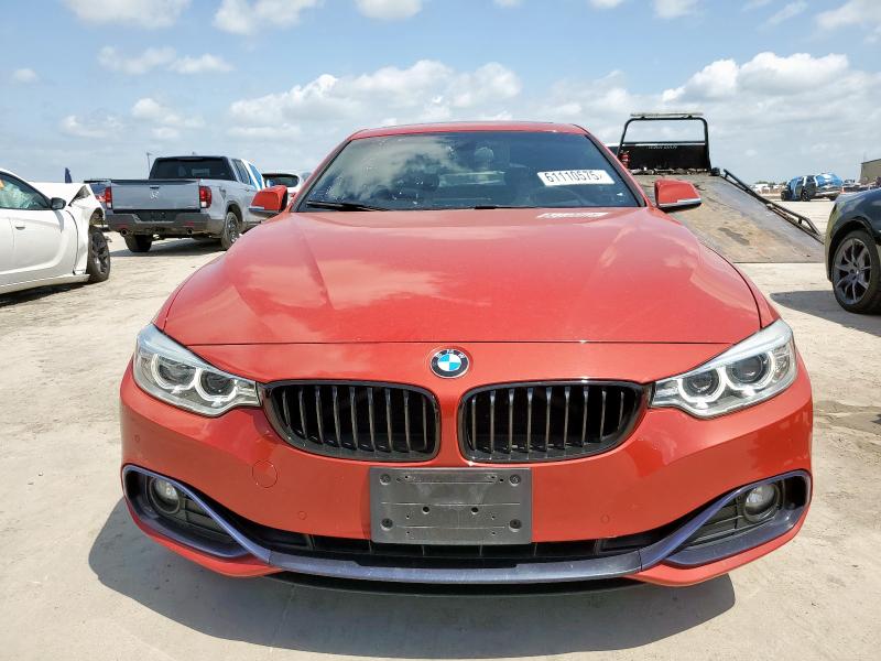  BMW 4 SERIES 2017 Красный