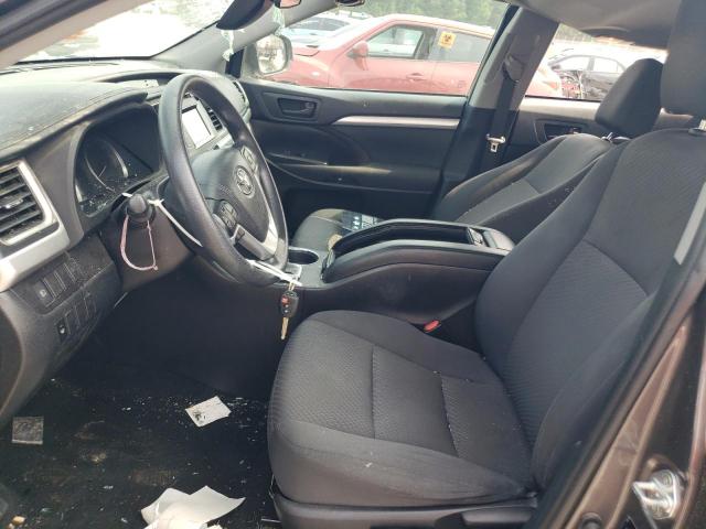  TOYOTA HIGHLANDER 2019 Szary