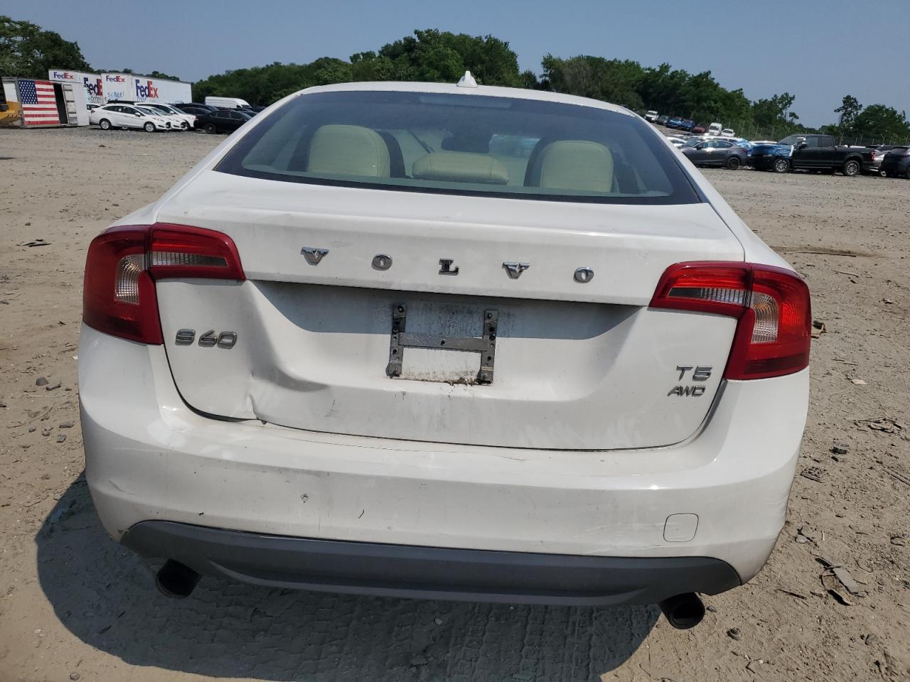 2013 Volvo S60 T5 VIN: YV1612FH1D2192842 Lot: 59597895