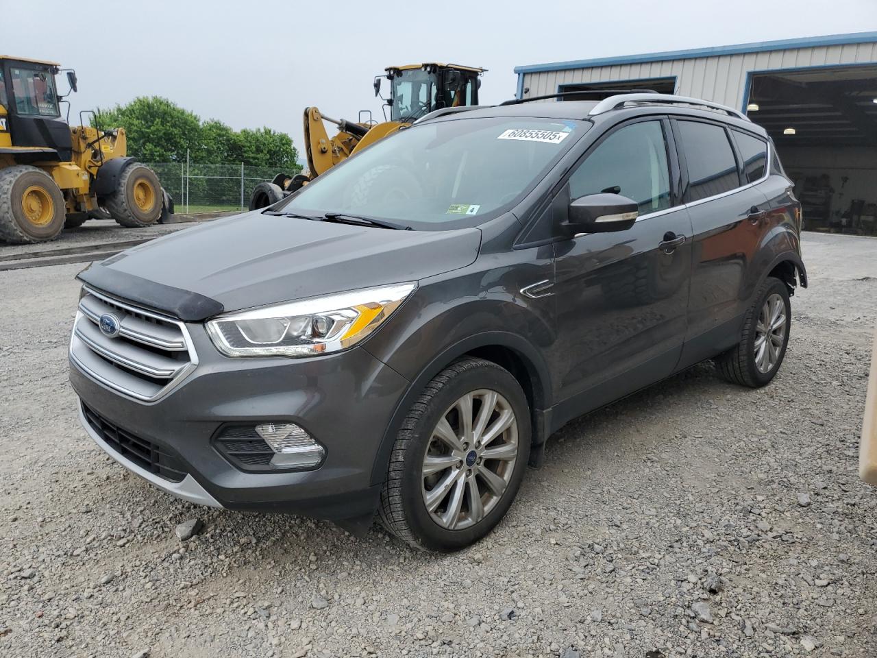 2017 Ford Escape Titanium на продаже в Chambersburg, PA - Rear End