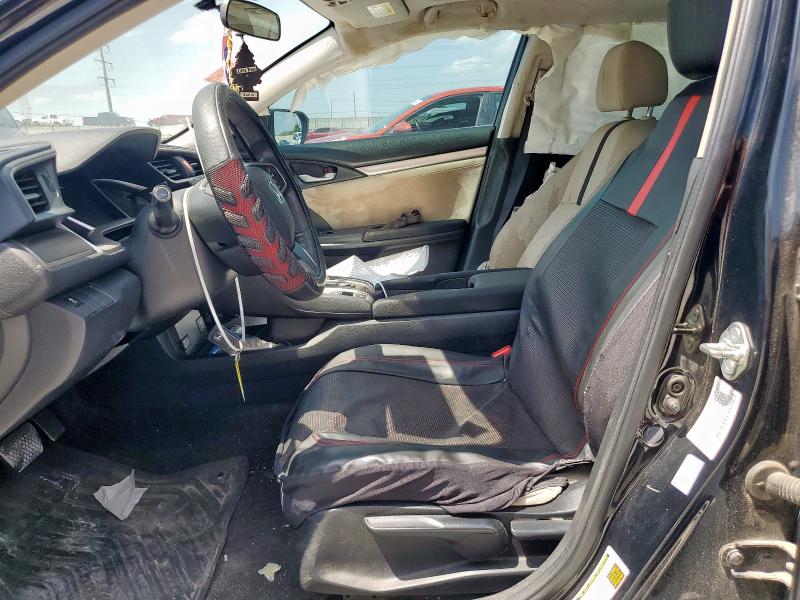 Sedans HONDA CIVIC 2017 Czarny