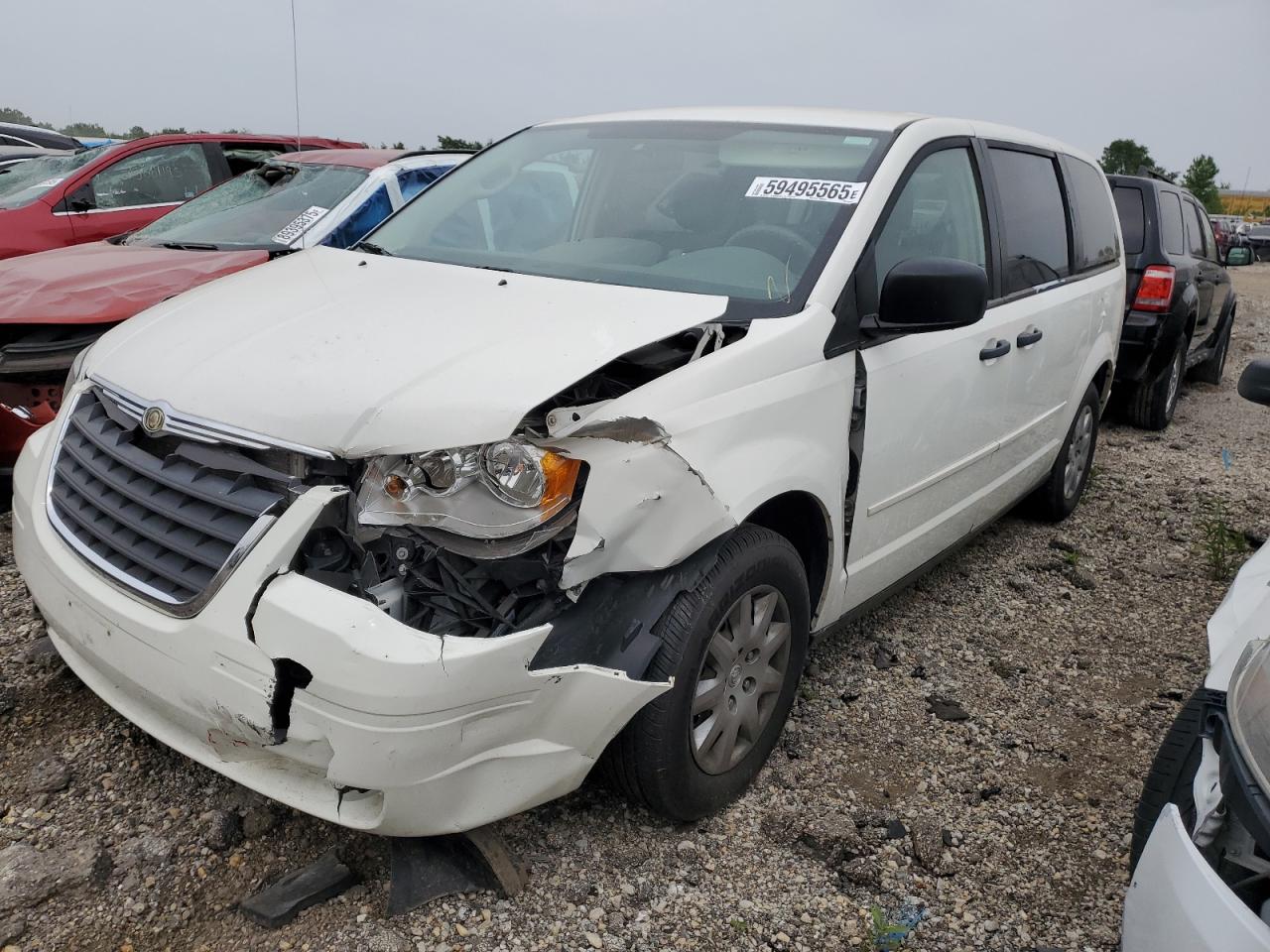 2008 Chrysler Town & Country Lx en Venta en Elgin, IL - Front End