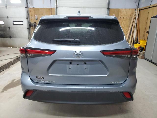  TOYOTA HIGHLANDER 2021 Granatowy