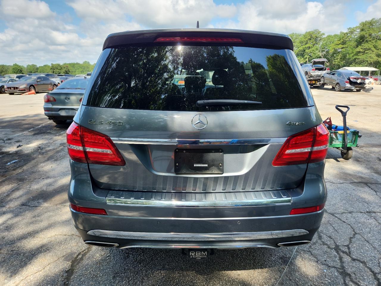 2018 Mercedes-Benz Gls 450 4Matic VIN: 4JGDF6EE5JB082414 Lot: 61671045