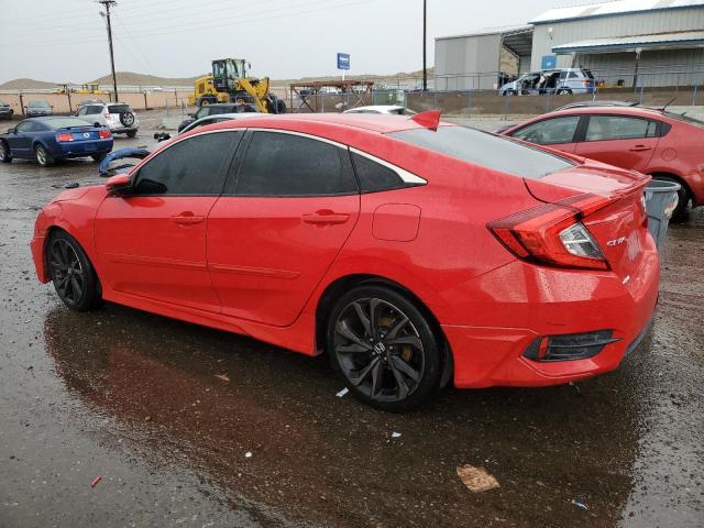  HONDA CIVIC 2017 Czerwony