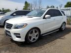 2013 MERCEDES-BENZ ML 350 BLUETEC   for sale at Copart ON - TORONTO