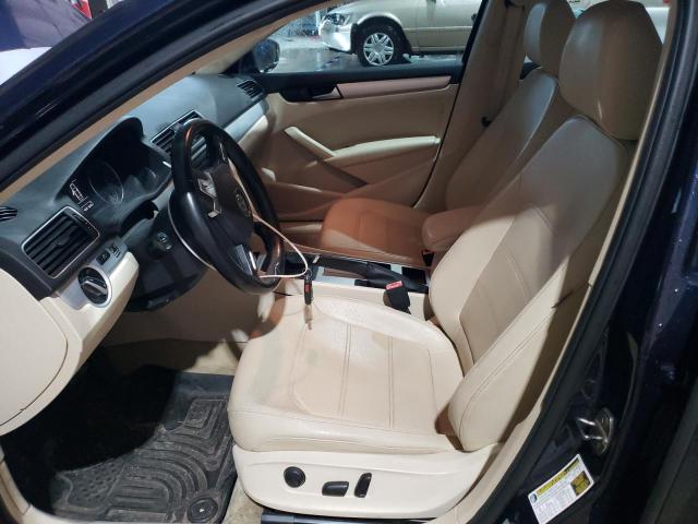  VOLKSWAGEN PASSAT 2012 Синій
