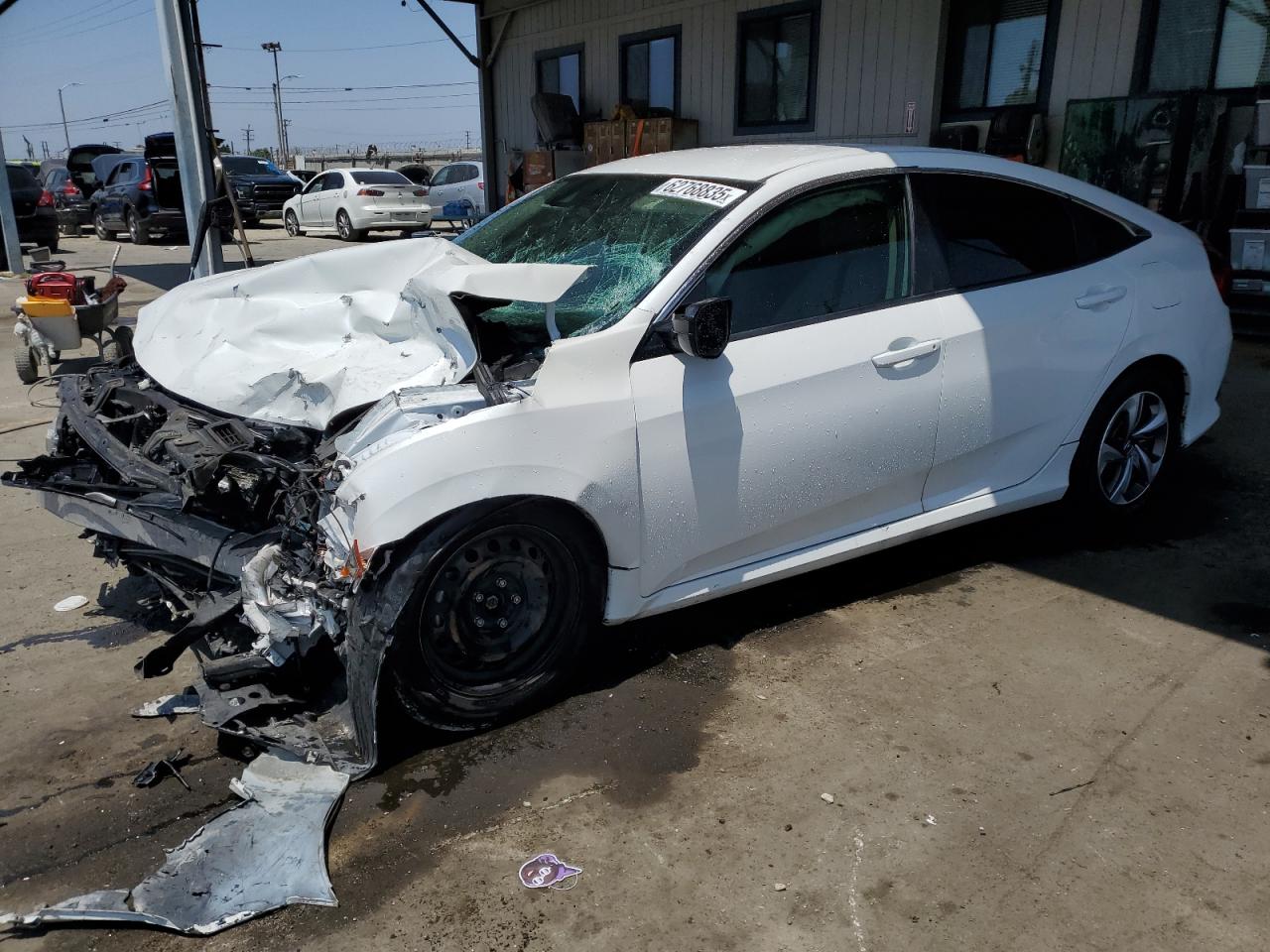 HONDA CIVIC 2020 VIN 2HGFC2F61LH558272