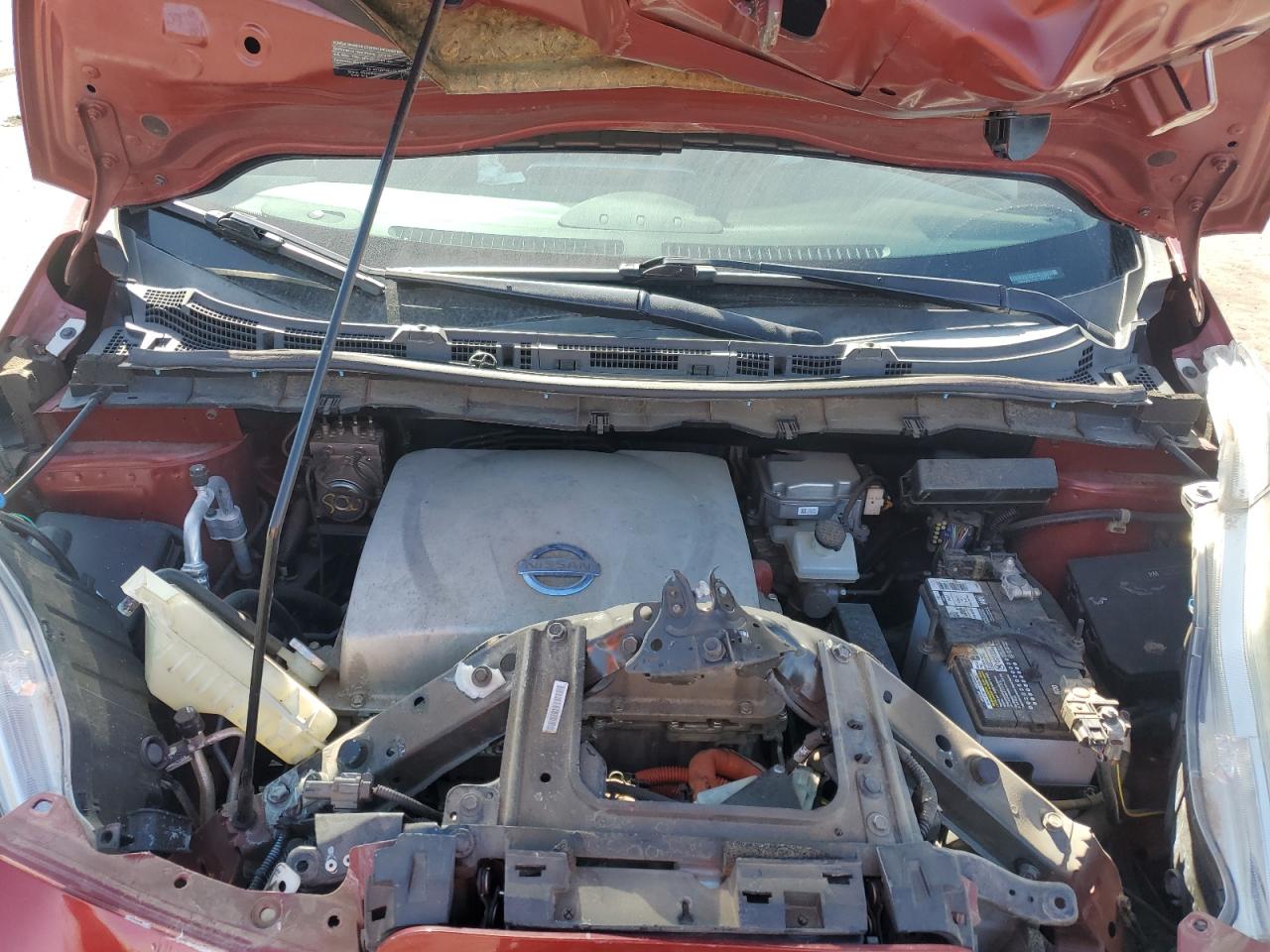 2013 Nissan Leaf S VIN: 1N4AZ0CP2DC423742 Lot: 60937315