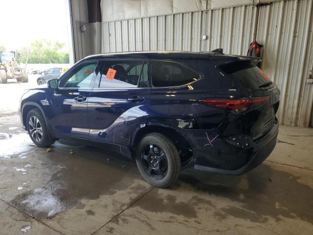  TOYOTA HIGHLANDER 2021 Granatowy