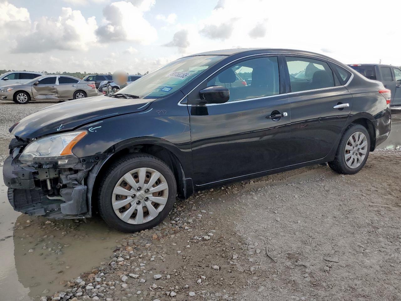2014 Nissan Sentra S იყიდება Houston-ში, TX - All Over