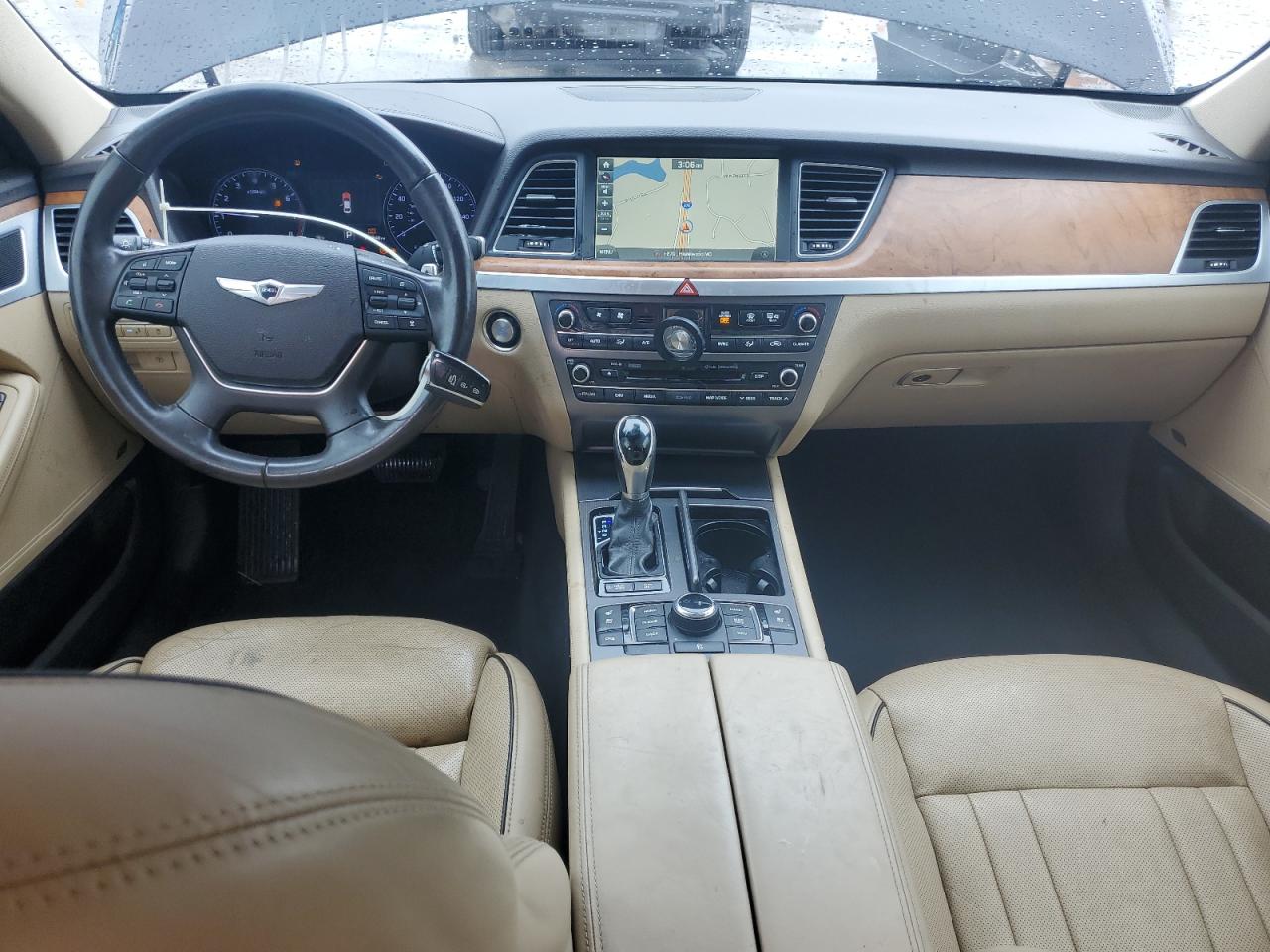 2015 Hyundai Genesis 3.8L VIN: KMHGN4JE9FU018589 Lot: 59852365