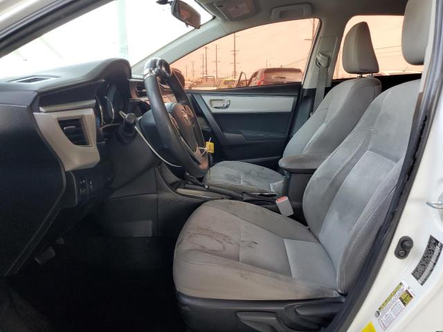  TOYOTA COROLLA 2016 Белы
