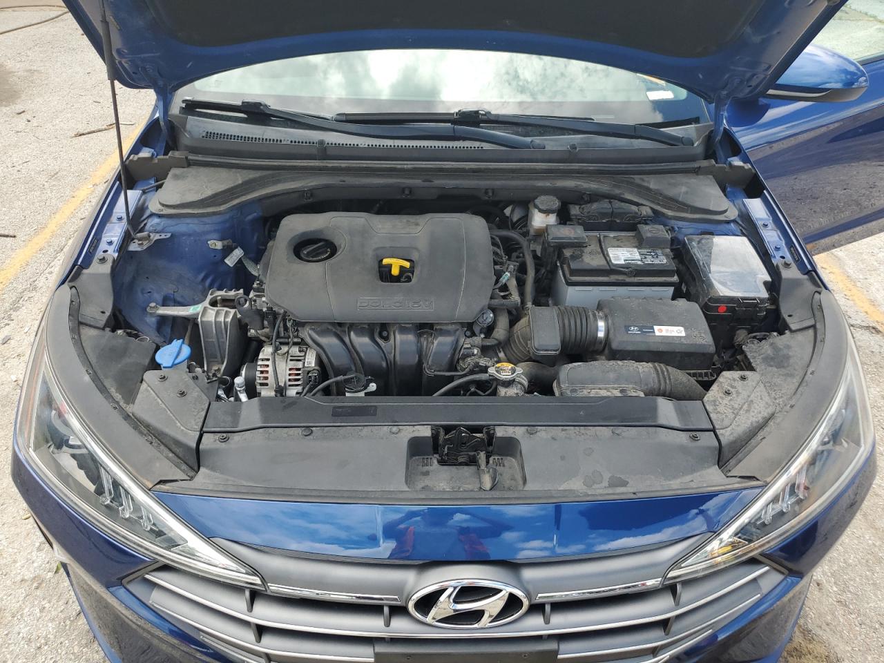 2019 Hyundai Elantra Sel VIN: 5NPD84LF1KH438744 Lot: 62524845