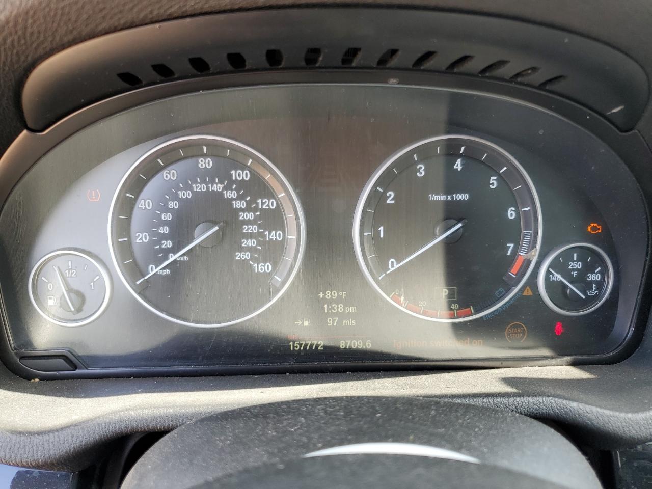2012 BMW X3 xDrive35I VIN: 5UXWX7C58CL735722 Lot: 62025195