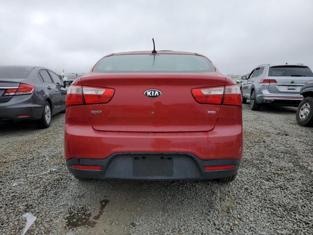 Sedans KIA RIO 2014 Czerwony