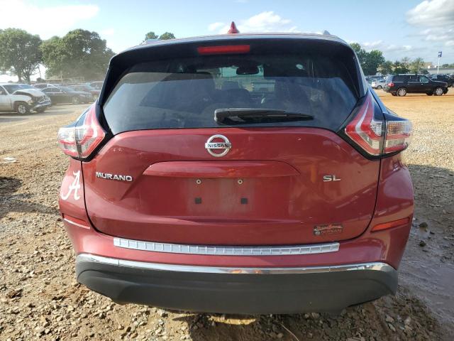  NISSAN MURANO 2017 Red