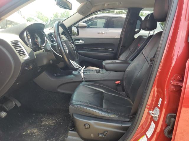 DODGE DURANGO 2012 Red