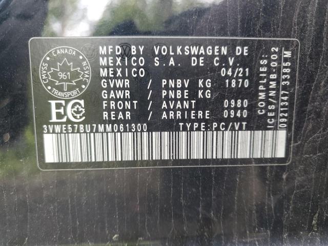 2021 VOLKSWAGEN JETTA SEL  