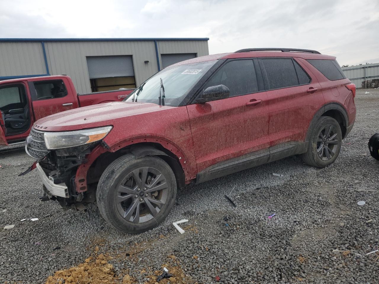 2022 Ford Explorer Xlt for Sale in Earlington, KY - Front End